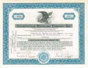 Cockeysville Distilling Co. Inc